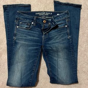 American Eagle Skinny Kick Jeans size 4 Long